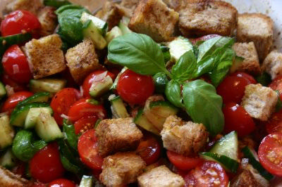134   Panzanella met zalm